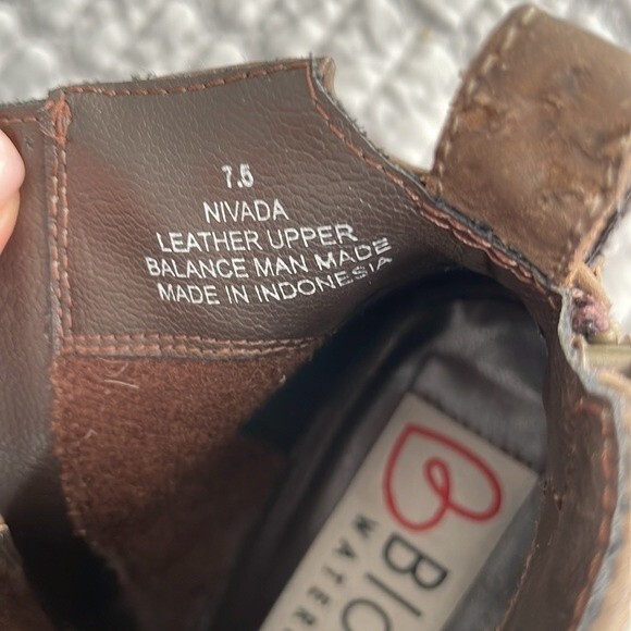 Blondo “Nivada” Waterproof Booties/Boots Taupe Size 7.5 - Picture 11 of 16